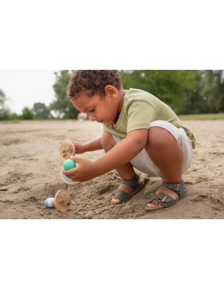 GA511,Stampile din lemn pentru nisip, BS Toys