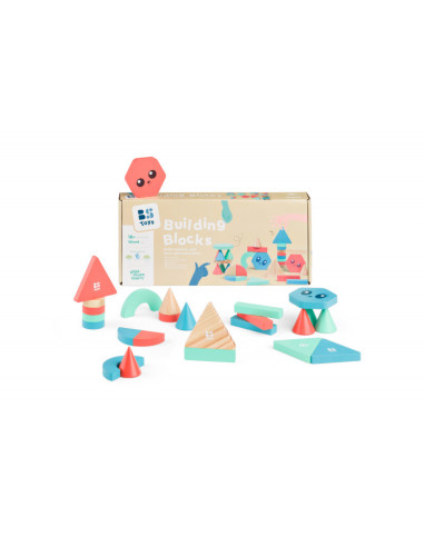 GA521,Caramizi colorate de Constructie, BS Toys