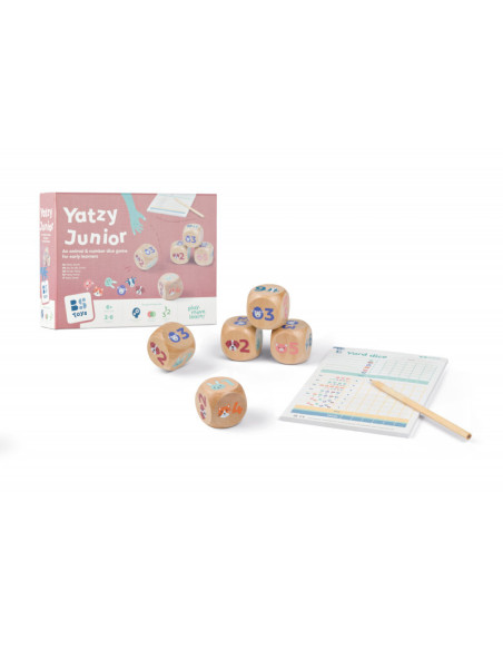 GA522,Joc educativ cu zaruri Yatzy Junior, BS Toys