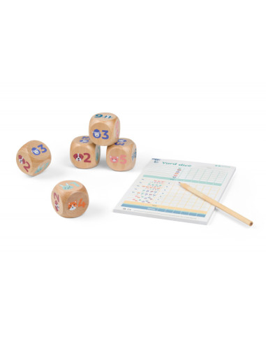 GA522,Joc educativ cu zaruri Yatzy Junior, BS Toys