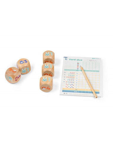 GA522,Joc educativ cu zaruri Yatzy Junior, BS Toys