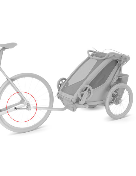 TA20201526,Thule Axle Mount ezHitch plate - placa montaj osie