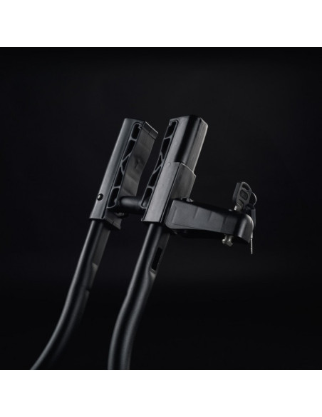 940-015,Suport biciclete Cruz Race Dark cu prindere pe bare transversale - Negru