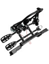 P706N,Suport 2 biciclete Peruzzo Parma 706N cu prindere pe carligul de remorcare, Negru Mat