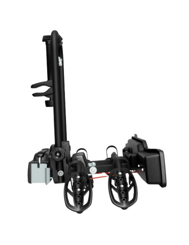 P706N,Suport 2 biciclete Peruzzo Parma 706N cu prindere pe carligul de remorcare, Negru Mat