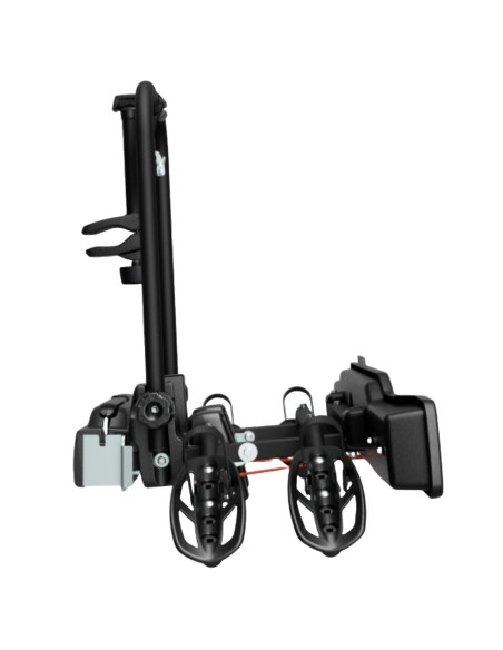 P706N,Suport 2 biciclete Peruzzo Parma 706N cu prindere pe carligul de remorcare, Negru Mat