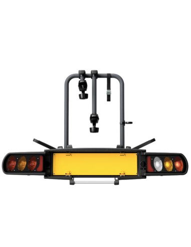 P708W,Suport 2 biciclete Peruzzo Pure Instinct 708W compatibil cu biciclete electrice cu prindere pe carligul de remorcare, Anth