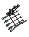 P706/4N,Suport biciclete Peruzzo Parma 4 biciclete 706/4N negru cu prindere pe carligul de remorcare