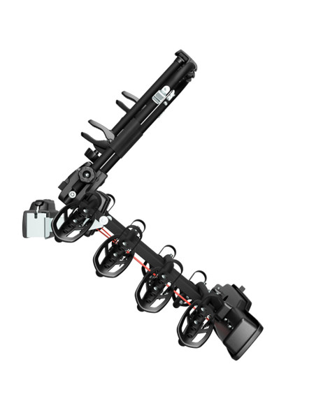 P706/4N,Suport biciclete Peruzzo Parma 4 biciclete 706/4N negru cu prindere pe carligul de remorcare