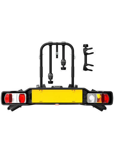 P706/4N,Suport biciclete Peruzzo Parma 4 biciclete 706/4N negru cu prindere pe carligul de remorcare