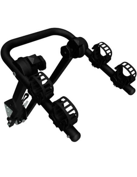 P667N,Suport 2 biciclete Peruzzo Arezzo 667/N cu prindere pe carligul de remorcare, Negru