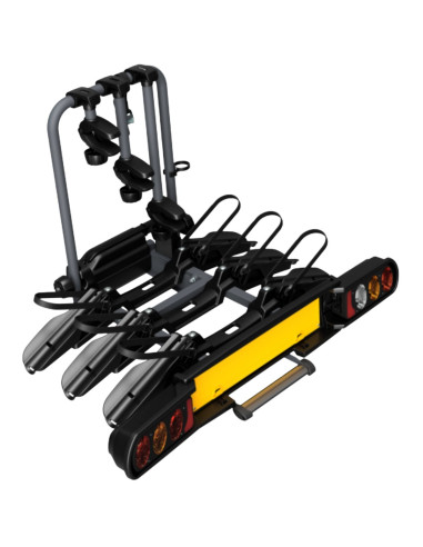 P708/3W,Suport biciclete Peruzzo Pure Instinct 708/3W cu prindere pe carligul de remorcare - pentru 3 biciclete