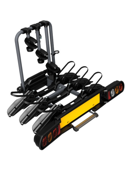 P708/3W,Suport biciclete Peruzzo Pure Instinct 708/3W cu prindere pe carligul de remorcare - pentru 3 biciclete