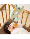 ML97363,Jucarie bebe pentru leagan si carucior, cu sunete si oglinda, Ocean