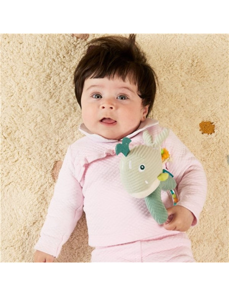 ML97360,Set cadou bebe - zornaitoare si paturica moale de atasament Ocean, de la 0 luni