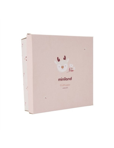 ML97370,Set cadou bebe - zornaitoare si paturica moale de atasament Caprioara, de la 0 luni