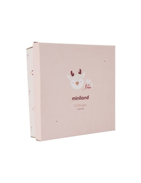 ML97370,Set cadou bebe - zornaitoare si paturica moale de atasament Caprioara, de la 0 luni