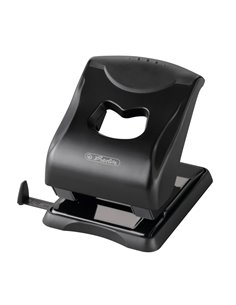 Perforator birou Herlitz 4.0 mm, Negru