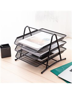 Tavite suprapozabile 3/set mesh Deli 2