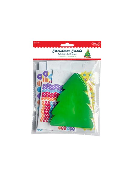 Set creativ - Felicitari de Craciun SC729