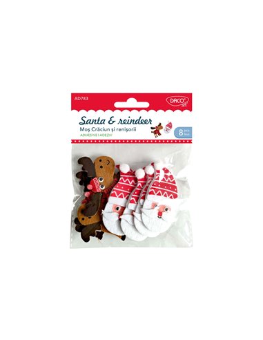 Accesorii craft – Mos Craciun si renisorii DACO AD783