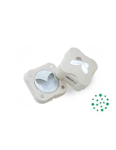 Perforator hobby DACO magnetic 3.7 cm PFm037/8 minge cu stelute