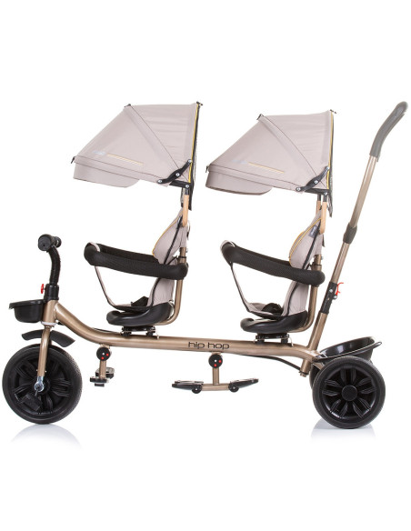 TRKHH0233SA,Tricicleta gemeni Chipolino Hip Hop sand