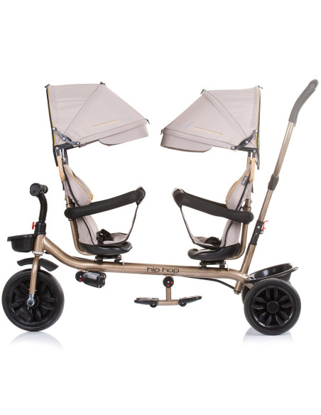 TRKHH0233SA,Tricicleta gemeni Chipolino Hip Hop sand