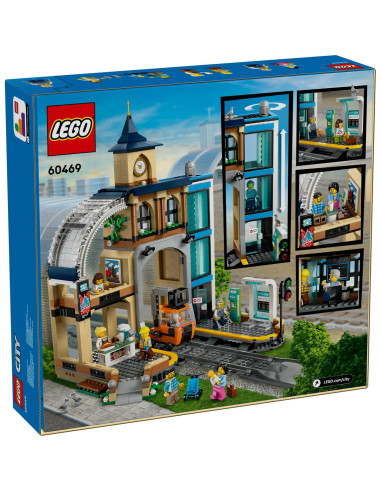 LEGO-60469,Lego City Gara Centrala 60469