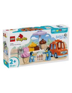LEGO-10458,Lego Duplo Vizita Cu Blue La Furgoneta De Inghetata 10458