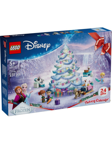 LEGO-43273,Lego Disney Regatul De Gheata Calendar De Advent 43273