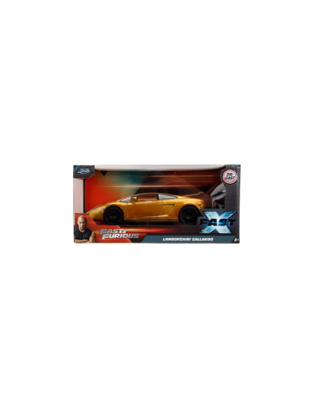 VV-9334924314R00,Jada Fast Furious Masinuta Metalica Lamborghini Gallardo Auriu Scara 1 La 24