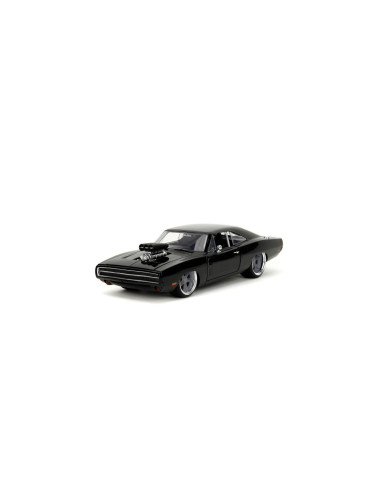 VV-9334918314R00,Jada Fast And Furious Masinuta Metalica Dodge Charger 1970 Negru Scara 1 La 24