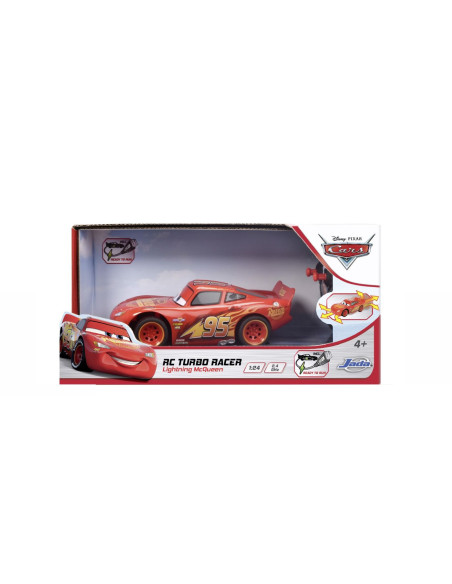VV-203084038,Jada Cars Turbo Racer Masina Cu Telecomanda Fulger Mcqueen Scara 1 La 24