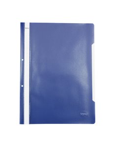 Dosar sina plastic cu perforatii Noki, Albastru inchis