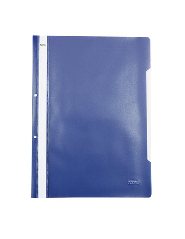 Dosar sina plastic cu perforatii Noki, Albastru inchis