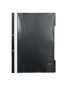 Dosar sina plastic cu perforatii Noki, Negru