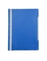 Dosar sina plastic cu perforatii Noki albastru deschis