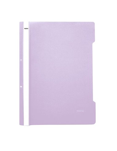 Dosar plastic NOKI cu sina si gauri, Lila