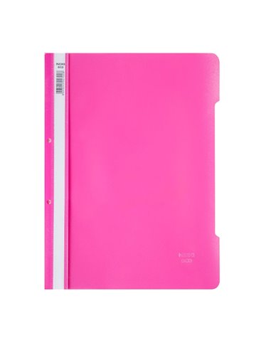 Dosar sina plastic cu perforatii Noki roz
