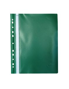 Dosar sina plastic cu multiperforatii A4 Noki, Verde