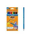 Creioane colorate BIC Evolution, 12 buc/set
