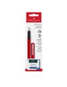 Blister Stilou Scolar Rosu + 6 Cartuse Faber-Castell