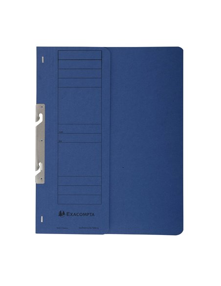 Dosar carton incopciat 1/2 albastru, Exacompta