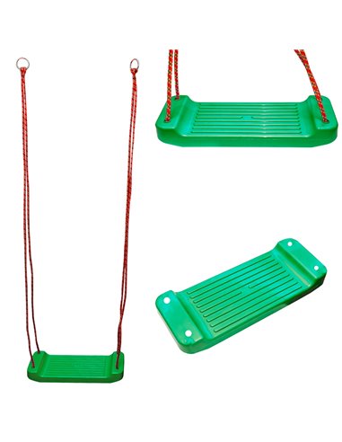 Leagan simplu din plastic RobenToys, Verde