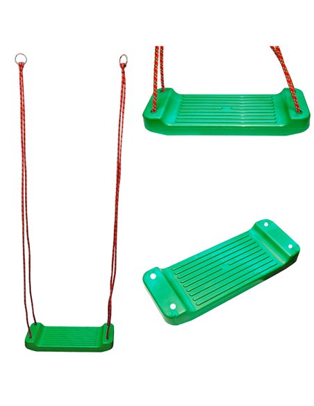 Leagan simplu din plastic RobenToys, Verde