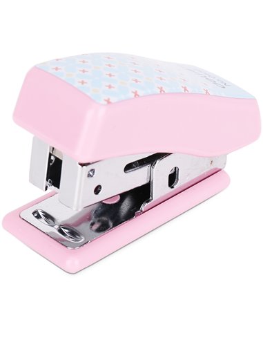 Capsator mini Deli DL0456, 12 coli, 24/6, 26/6 + Capse, Diverse modele