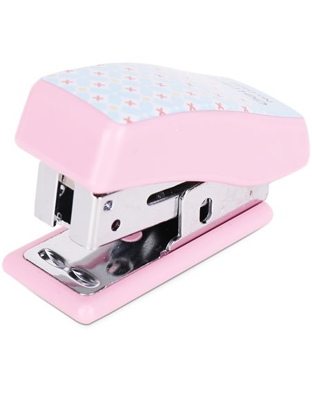 Capsator mini Deli DL0456, 12 coli, 24/6, 26/6 + Capse, Diverse modele