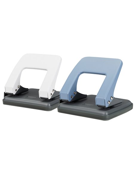 Perforator metalic Deli DLE0102, 20 coli, Diverse culori