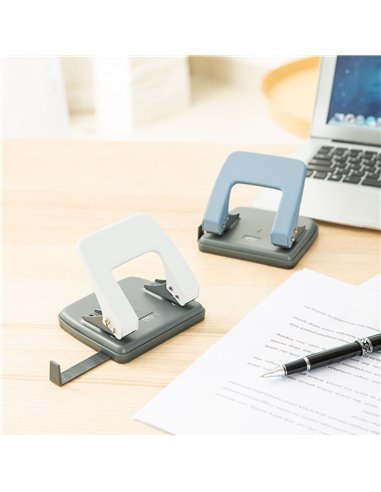 Perforator metalic Deli DLE0102, 20 coli, Diverse culori